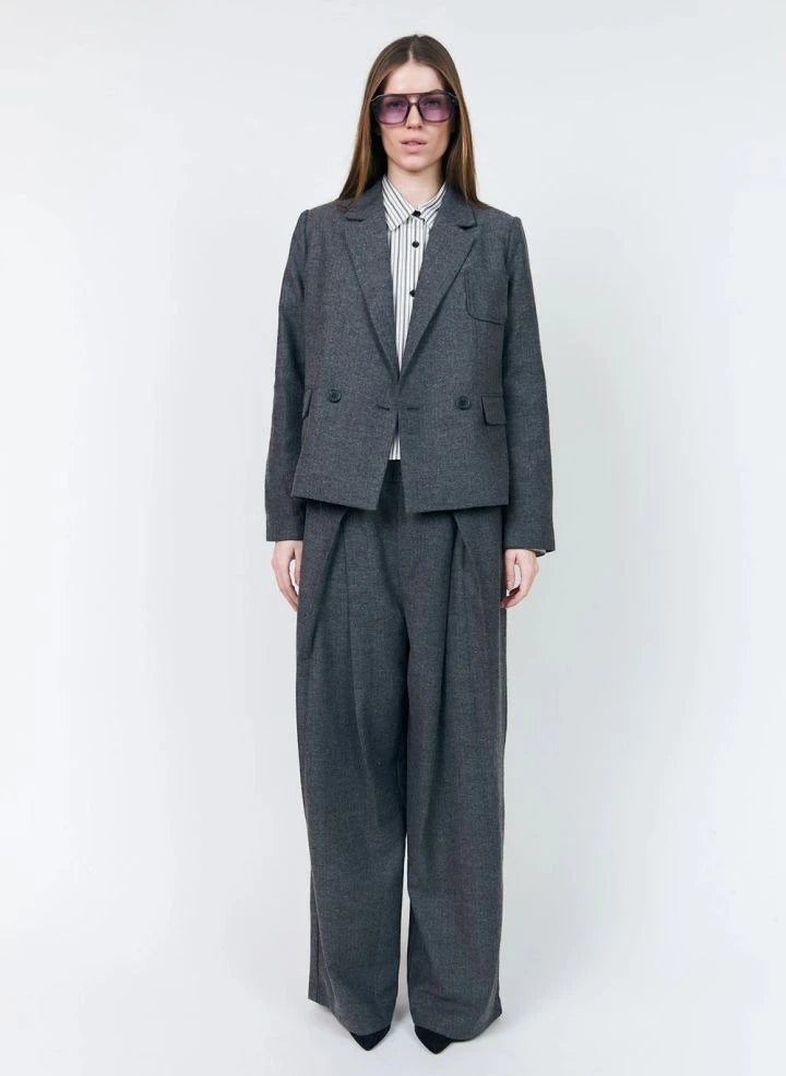 Lollys Laundry - Zola Yün Pantolon | Gri