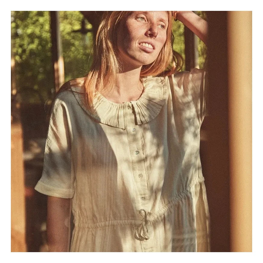 Poudre Organic - Camarine Dress - Women's Collection | Cream