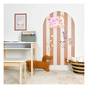 Ferflex - Striped Magnetic Wall Panel | Camel