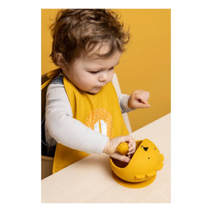 Trixie - Mr. Lion Baby Dinnerware | Yellow