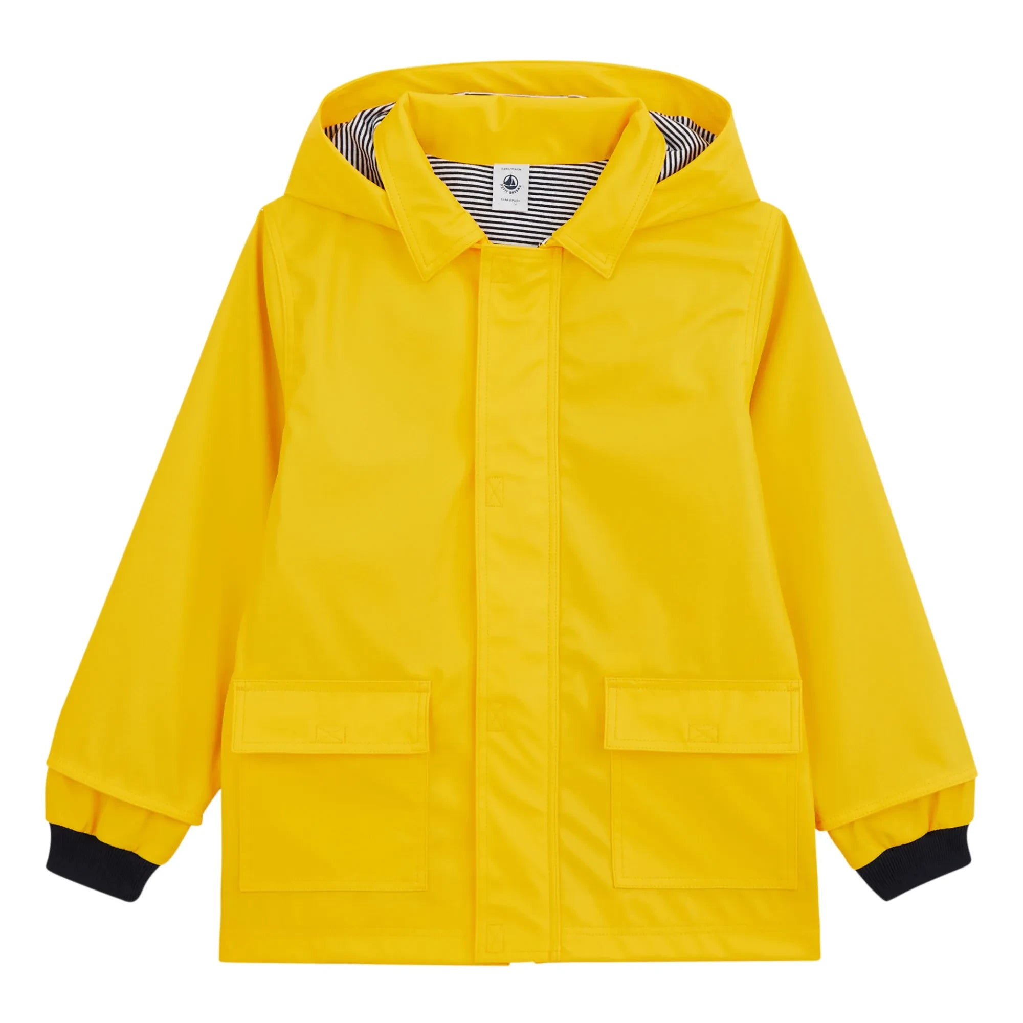 Petit Bateau - Organic cotton-lined raincoat | Yellow
