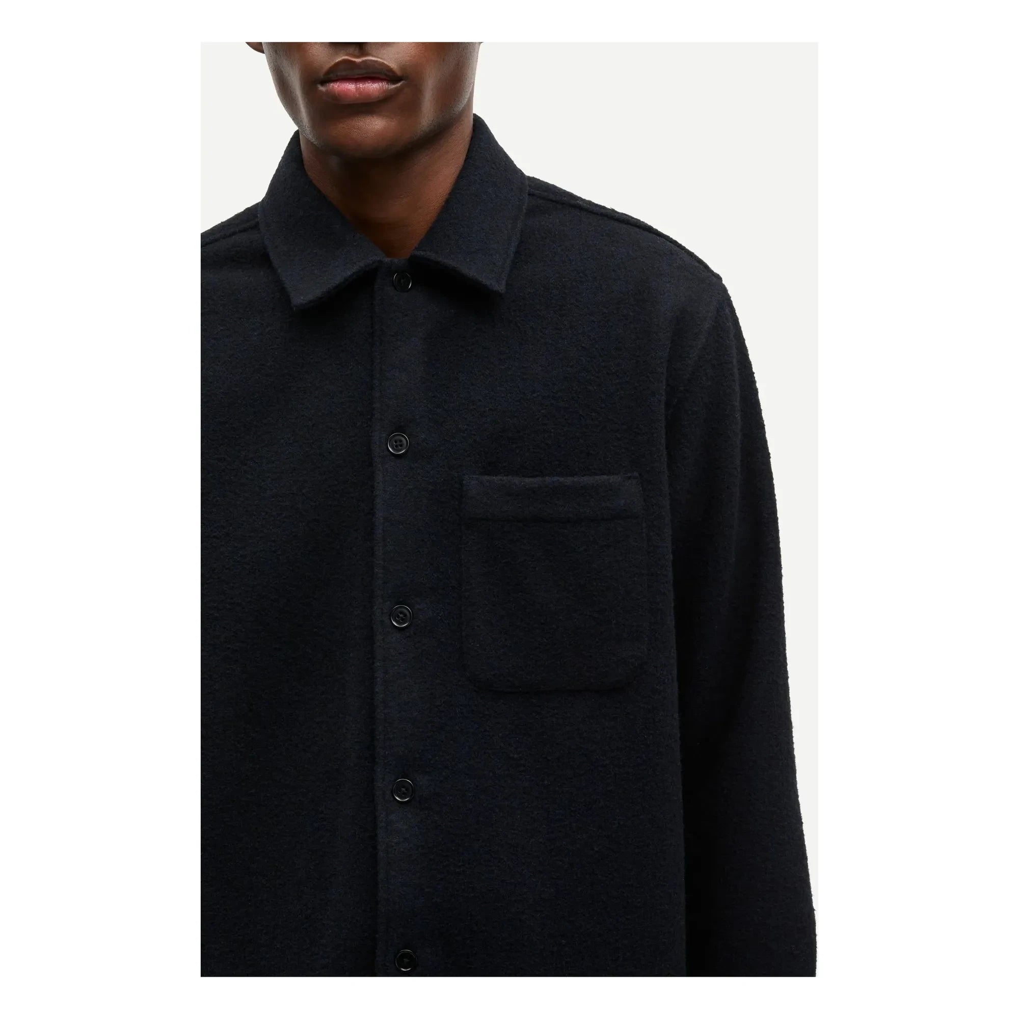 Samsoe Samsoe - Sadamon overshirt | Koyu Mavi