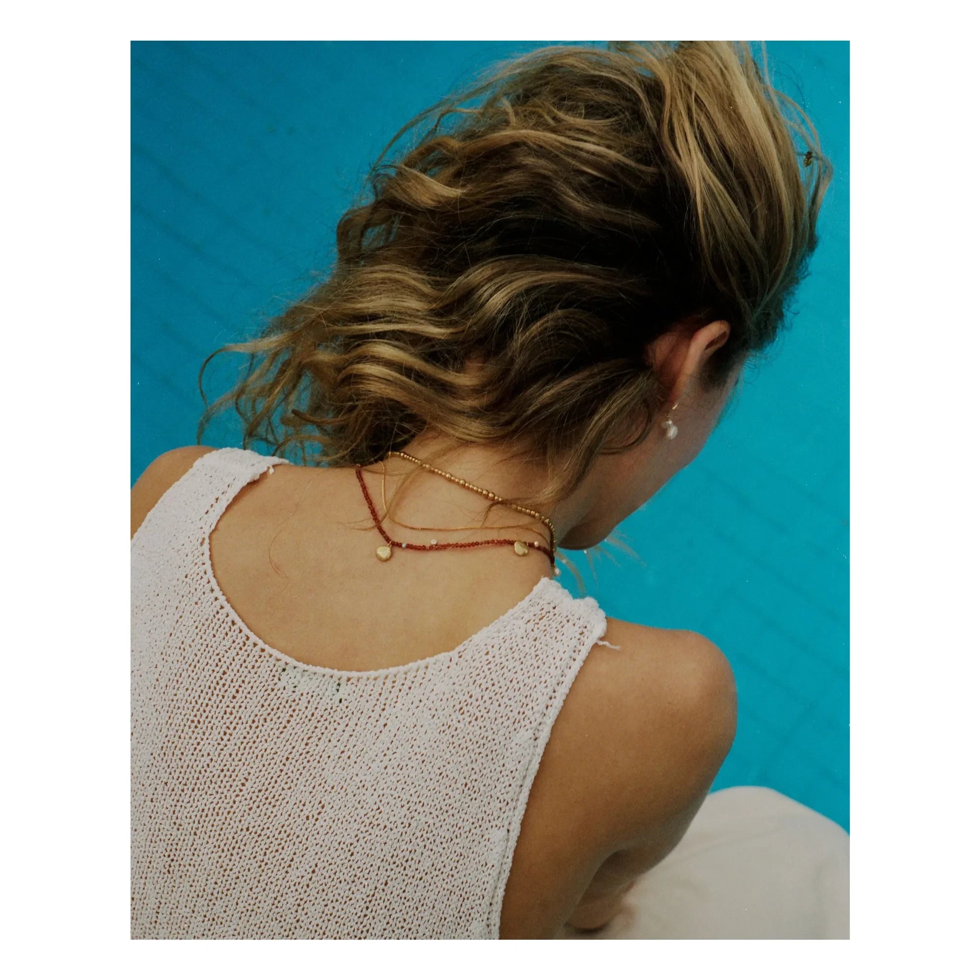 Anni Lu - Brown Harmony Necklace | Red