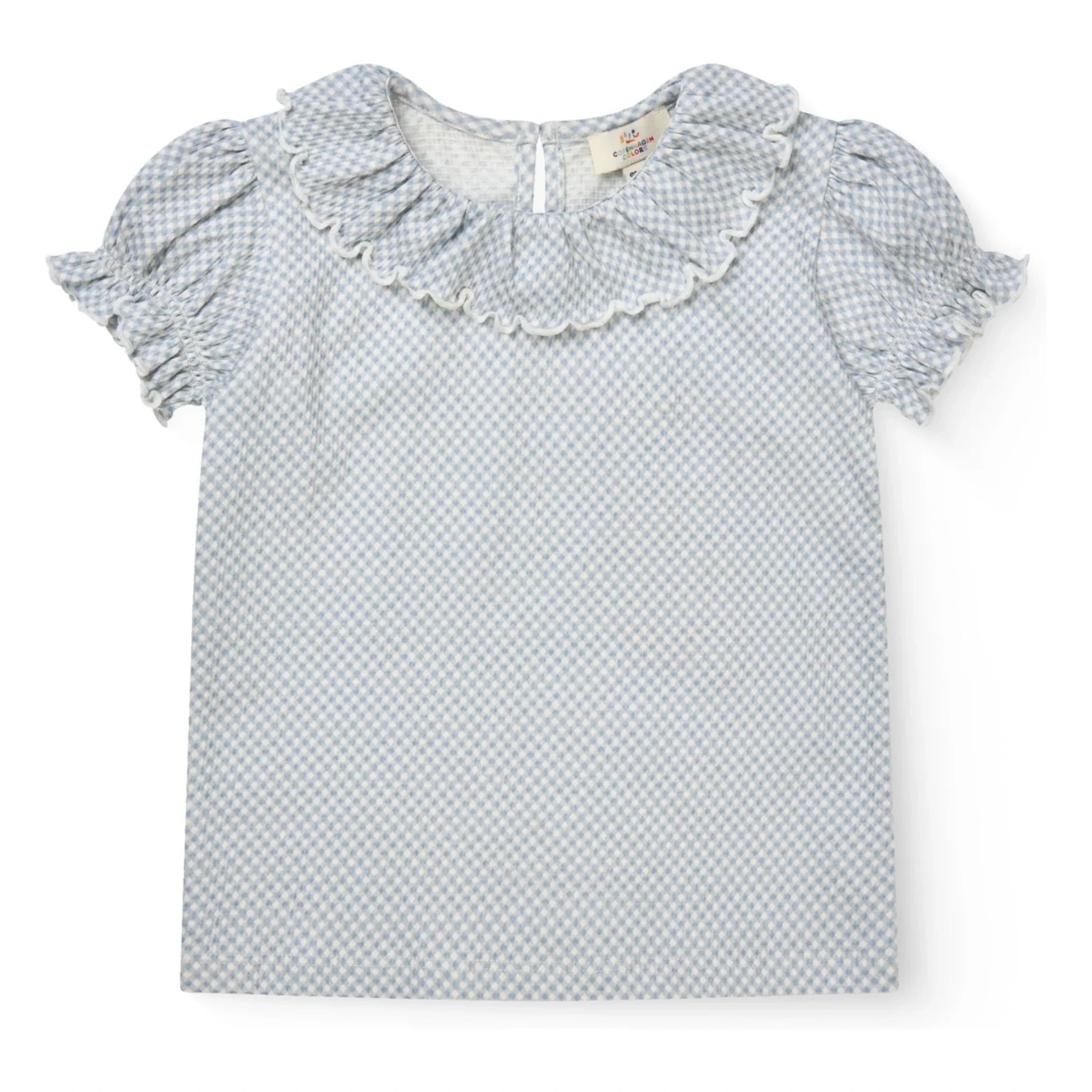 Copenhagen Colors - Organic Cotton Blouse | Gray Blue