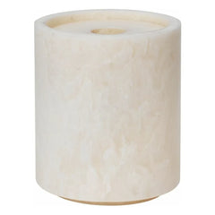 Ferm Living - Round Cotton Swab Box with Lid | Pink