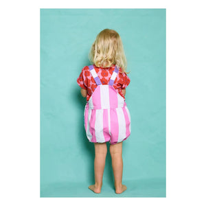 Favorite People - Amore Striped Romper | Pink
