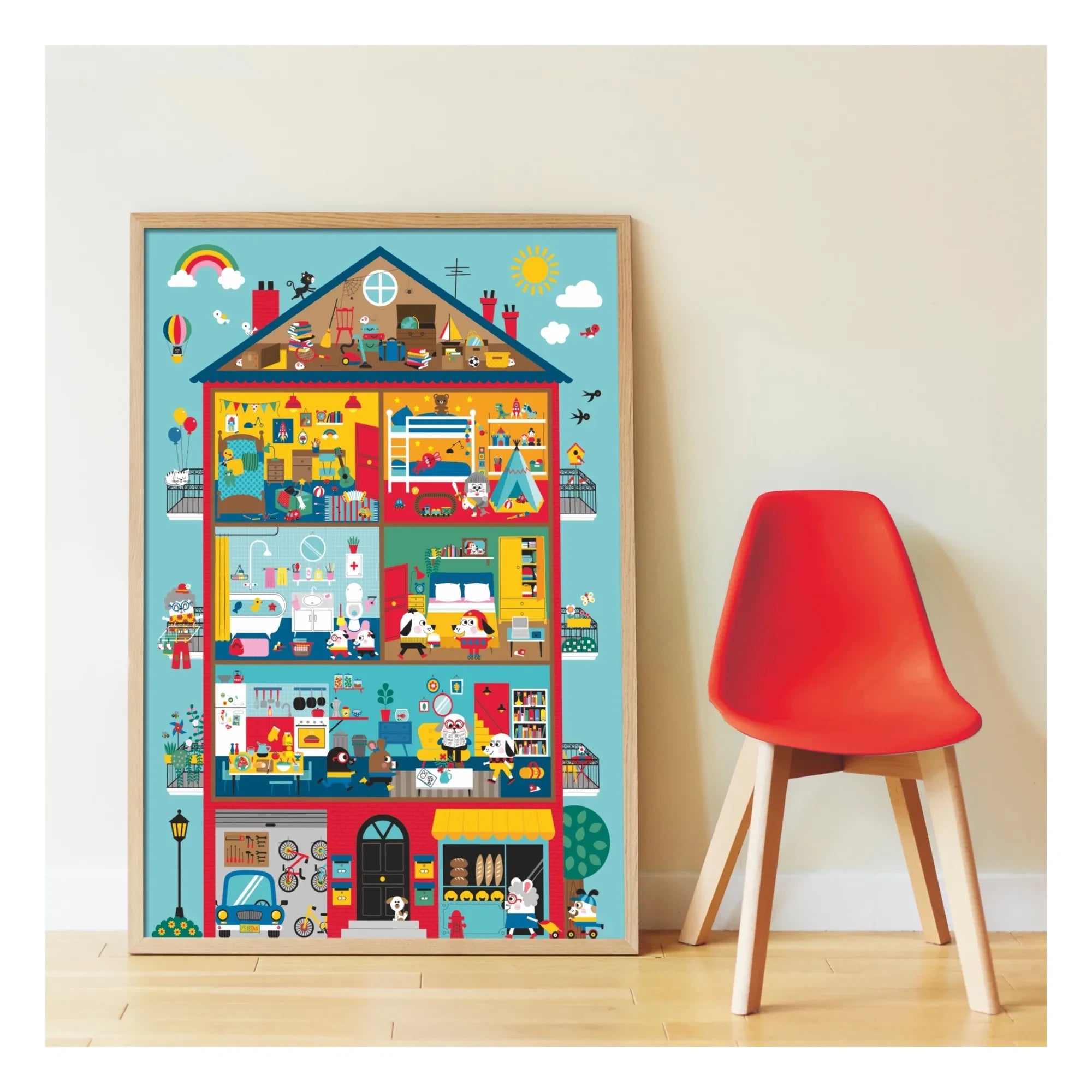 Poppik - Graou Sticker Poster