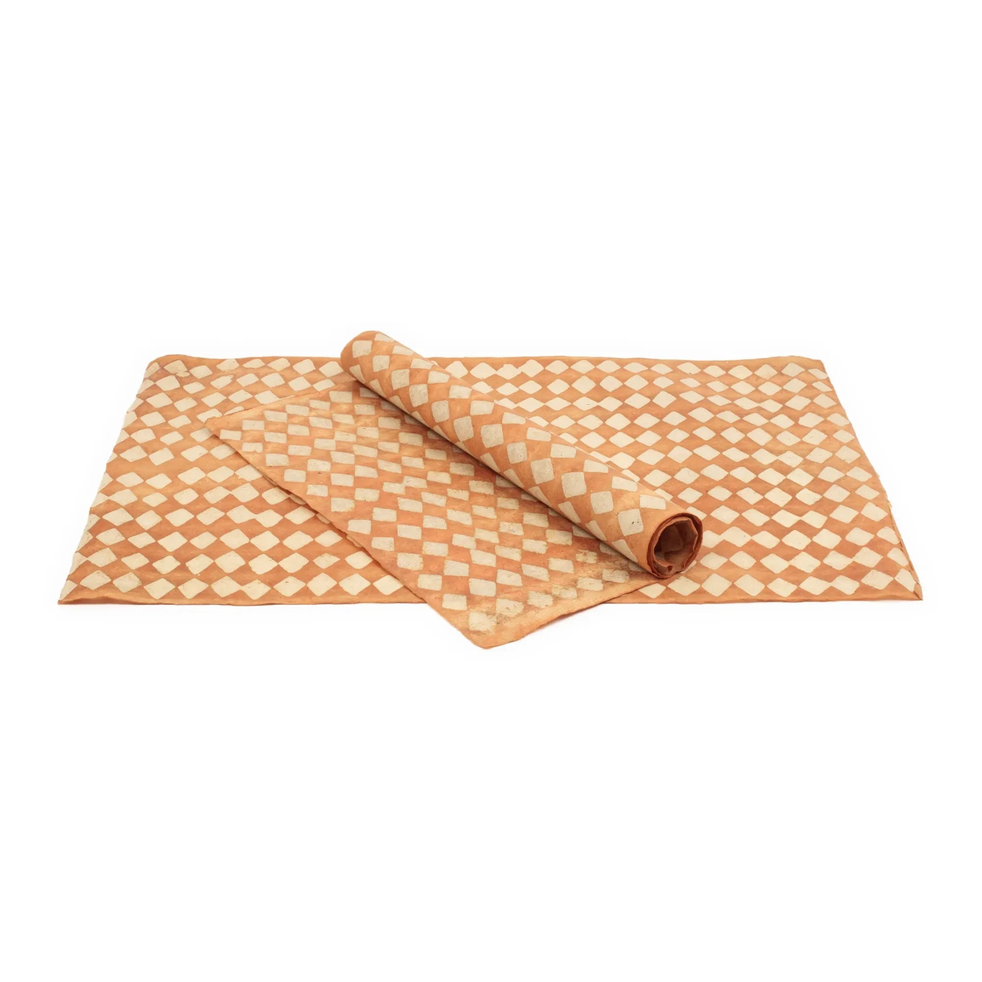 Le Monde Sauvage - Diamond Wallpaper - 12-Piece Set | Russet