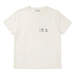 Anine Bing - Shelley T-shirt | Soluk sarı
