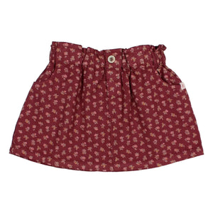 Búho - Cottage Fleurie etek | Bordo