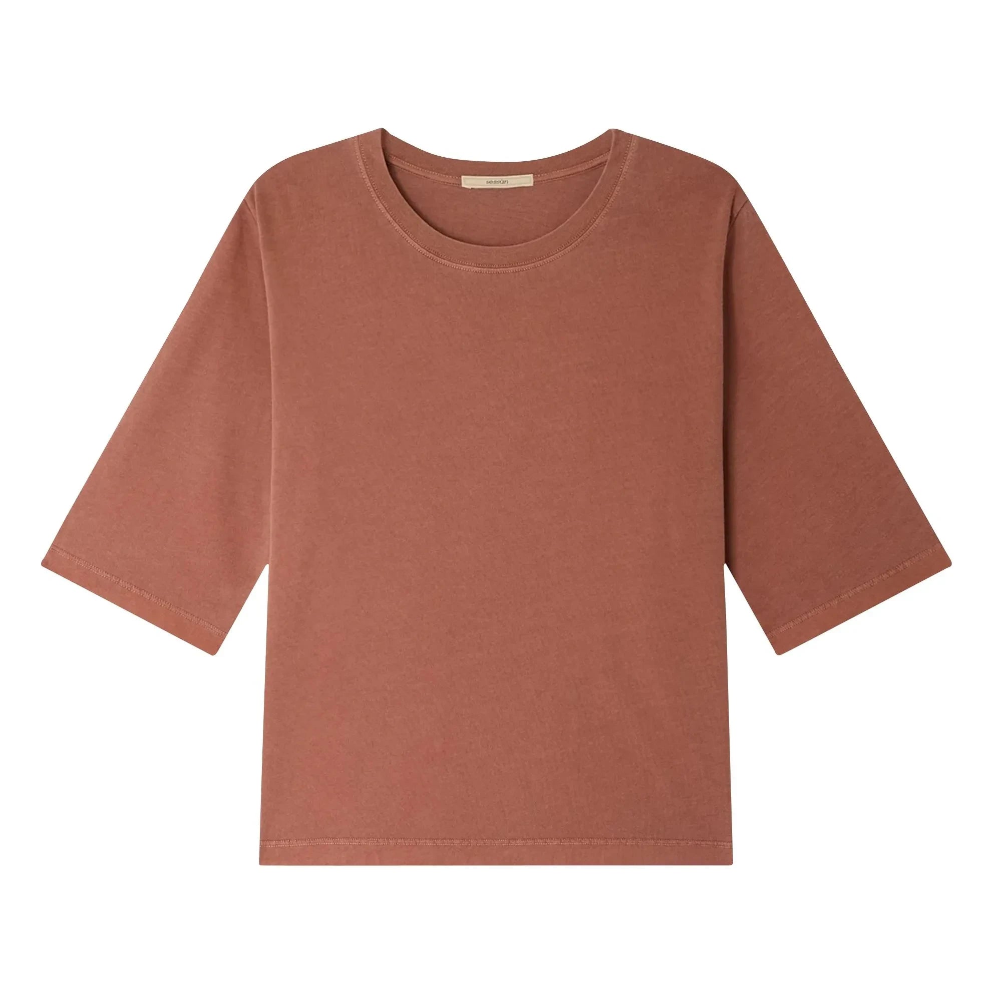 Sessùn - Sergio Cotton T-Shirt | Terracotta