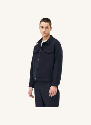 Noyoco - Palma Recycled Wool Jacket | Navy