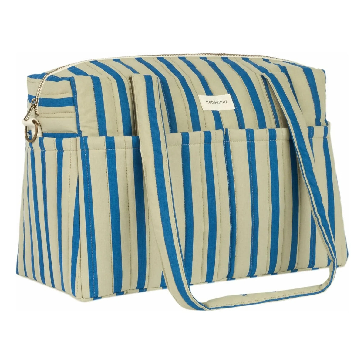 Nobodinoz - Stories stroller bag | Blue