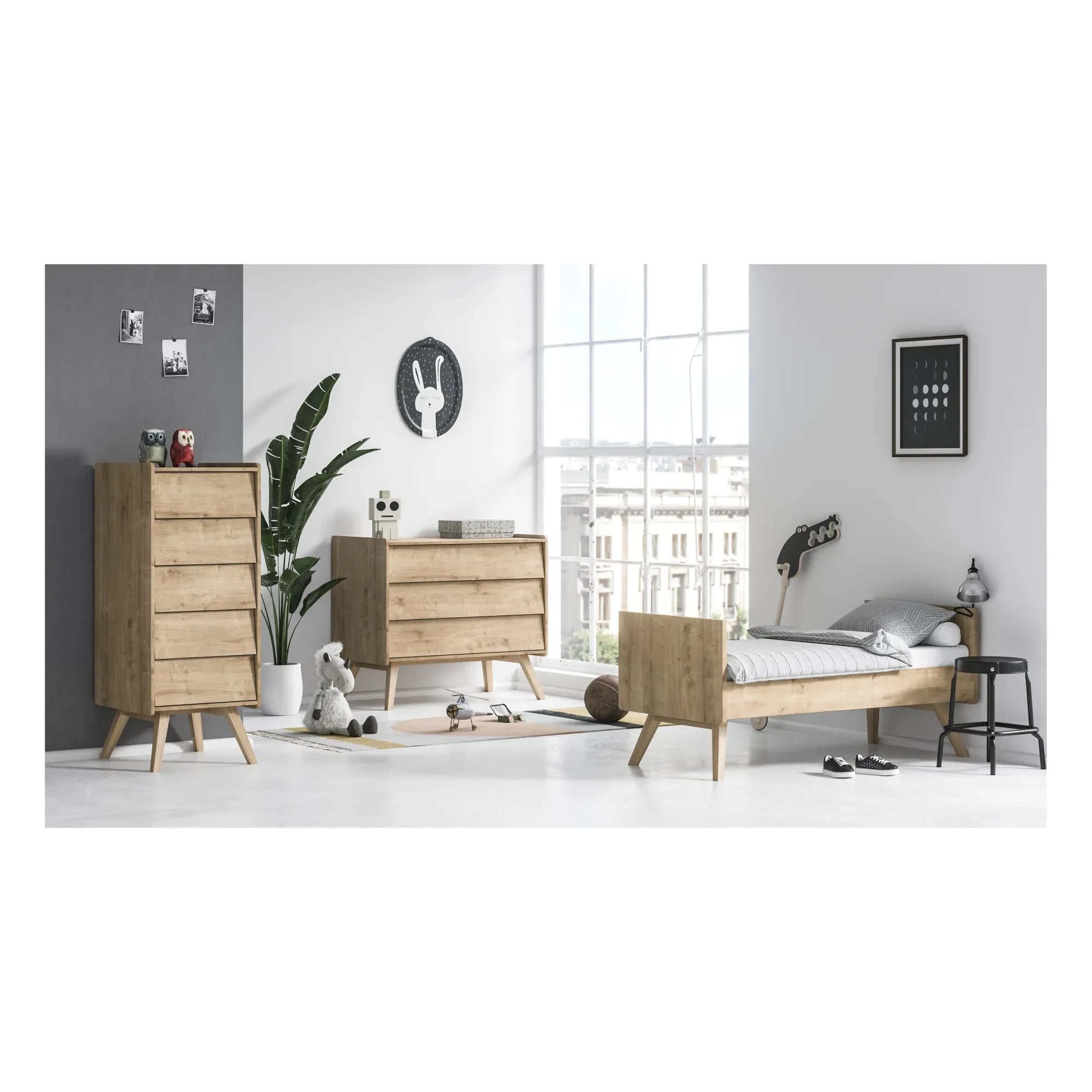 VOX - Vintage Wooden Dresser | Oak