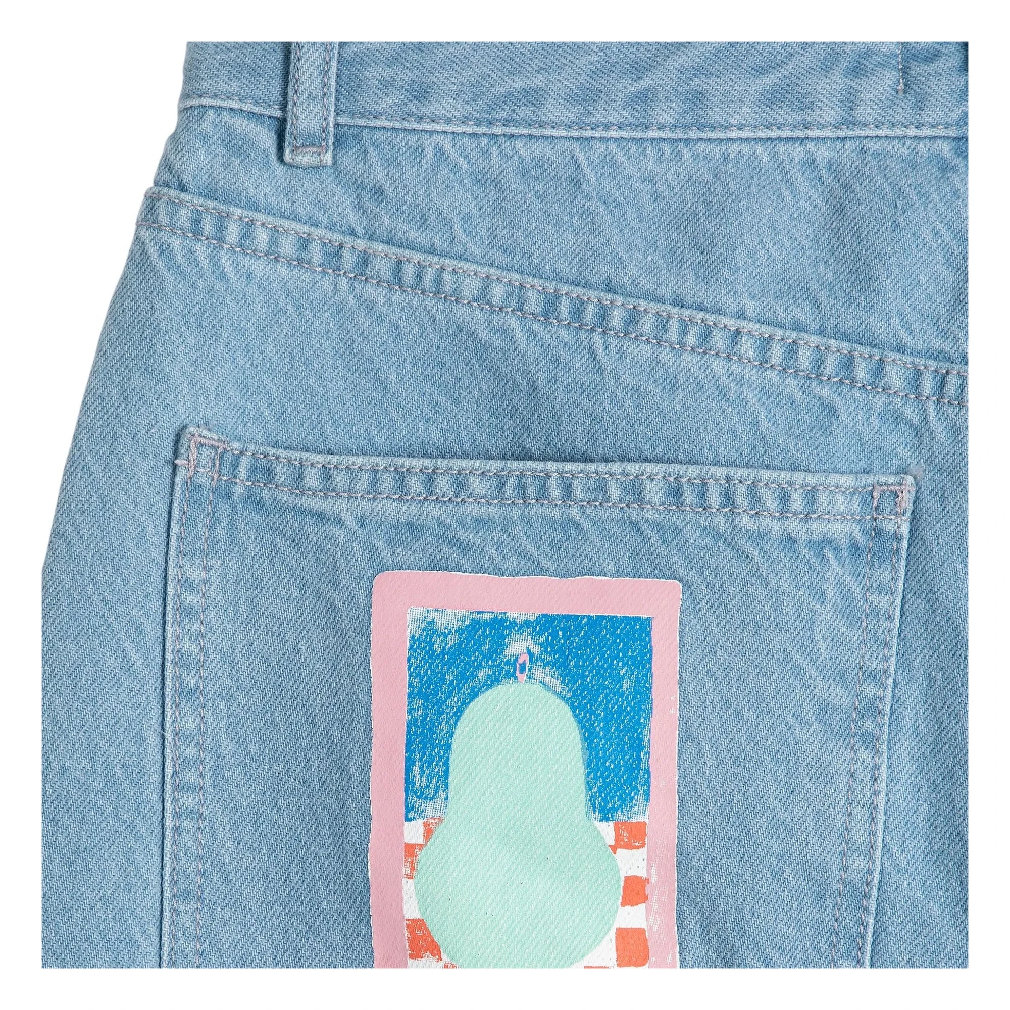 Bobo Choses - Organic Cotton Pear Trousers | Light Blue