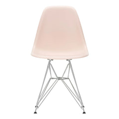 Vitra - DSR Plastik sandalye - krom çerçeve - Charles & Ray Eames | Yumuşak pembe