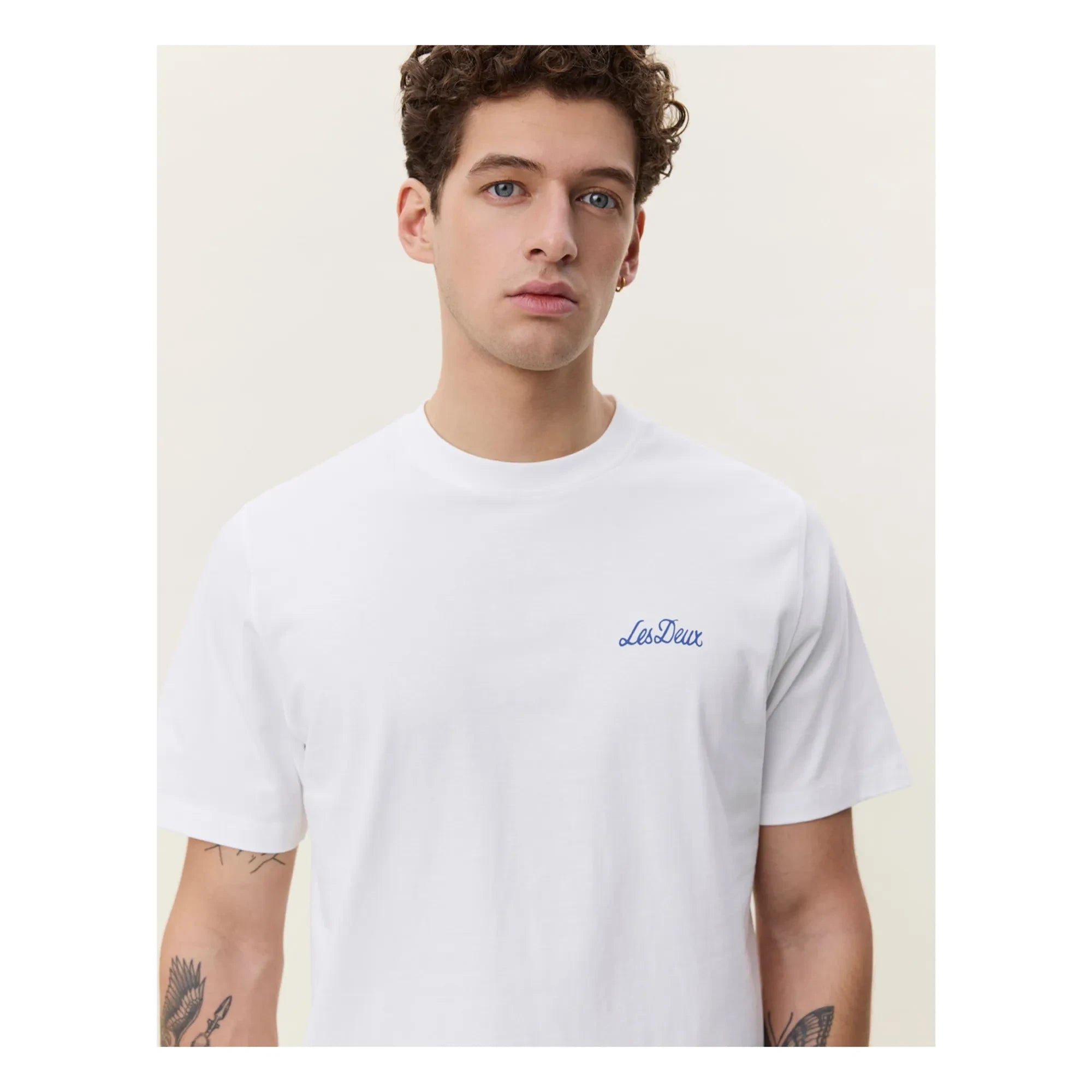 Les Deux - Bouquet T-Shirt | White