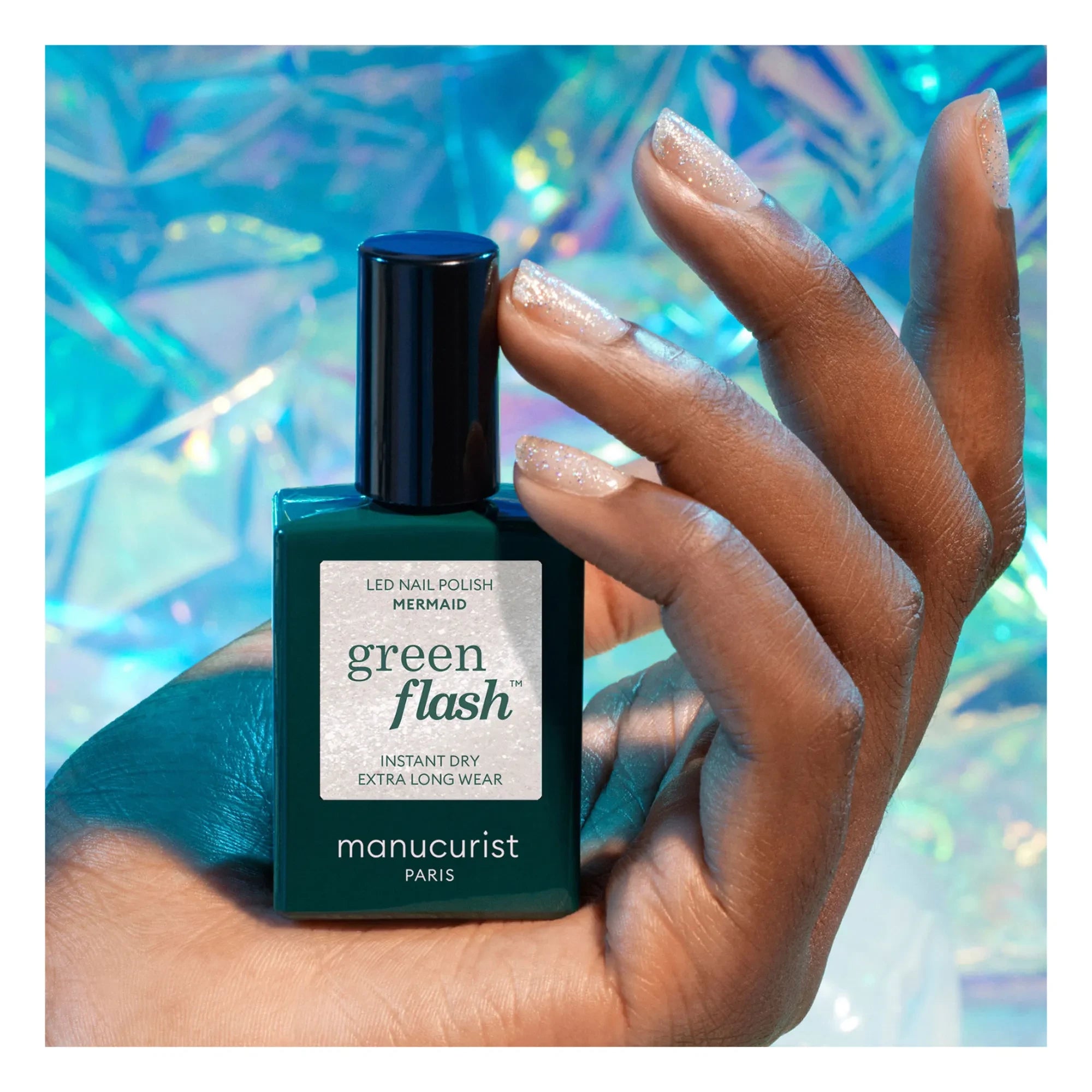 Manucurist - Green Flash Yarı Kalıcı Oje - 15 ml | Mermaid