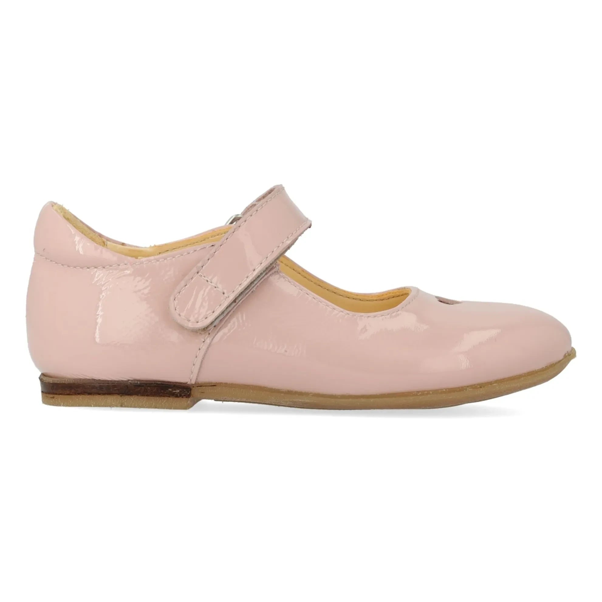 Angulus - Scratch patent ballet flats | Light Pink