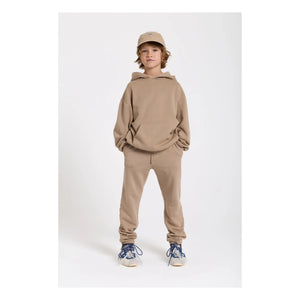 Smallable Kid - Rush organik pamuk jogger | Taupe kahverengi