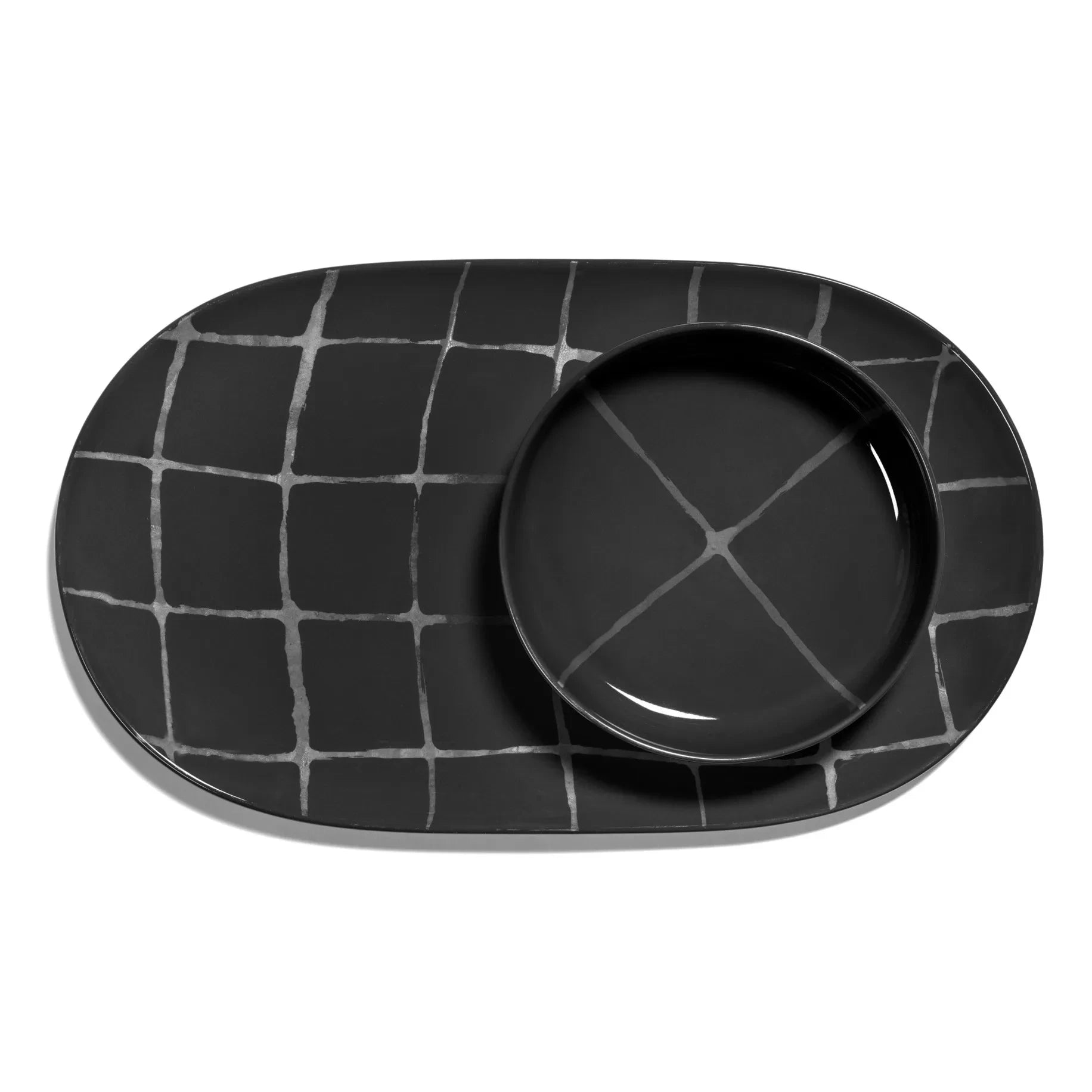 Serax - Zuma serving plate, Kelly Wresler | Blue