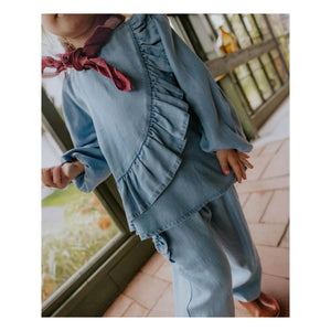 Fliink - Helene Tencel Blouse | Light Blue