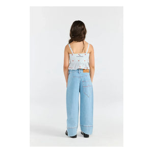 The Animals Observatory - Loon Organic Cotton Jeans | Light Blue