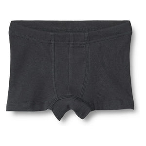 Wheat - 2'li Louis Coton Bio Boxer şort | Siyah