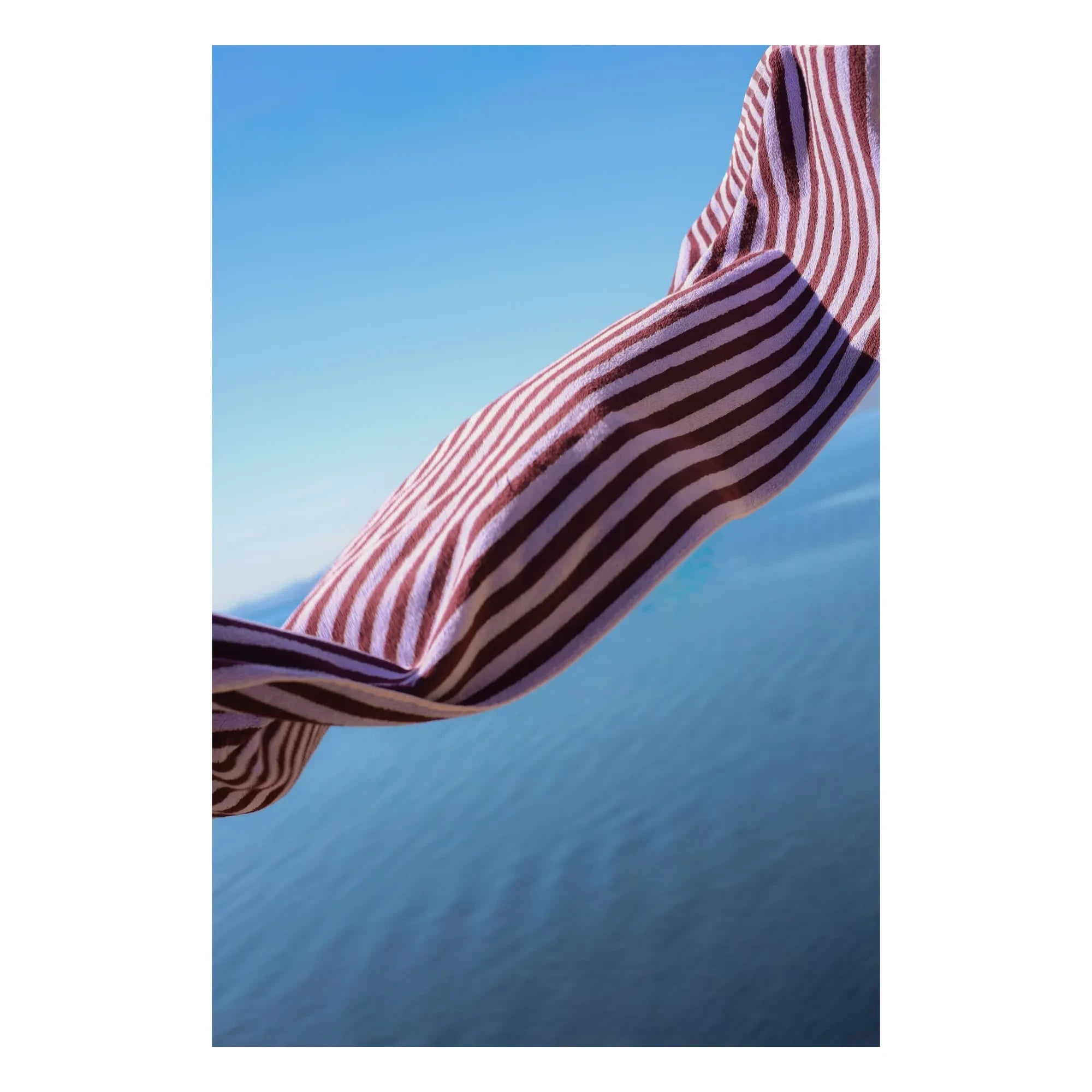 Bongusta - Naram bath towel | Burgundy