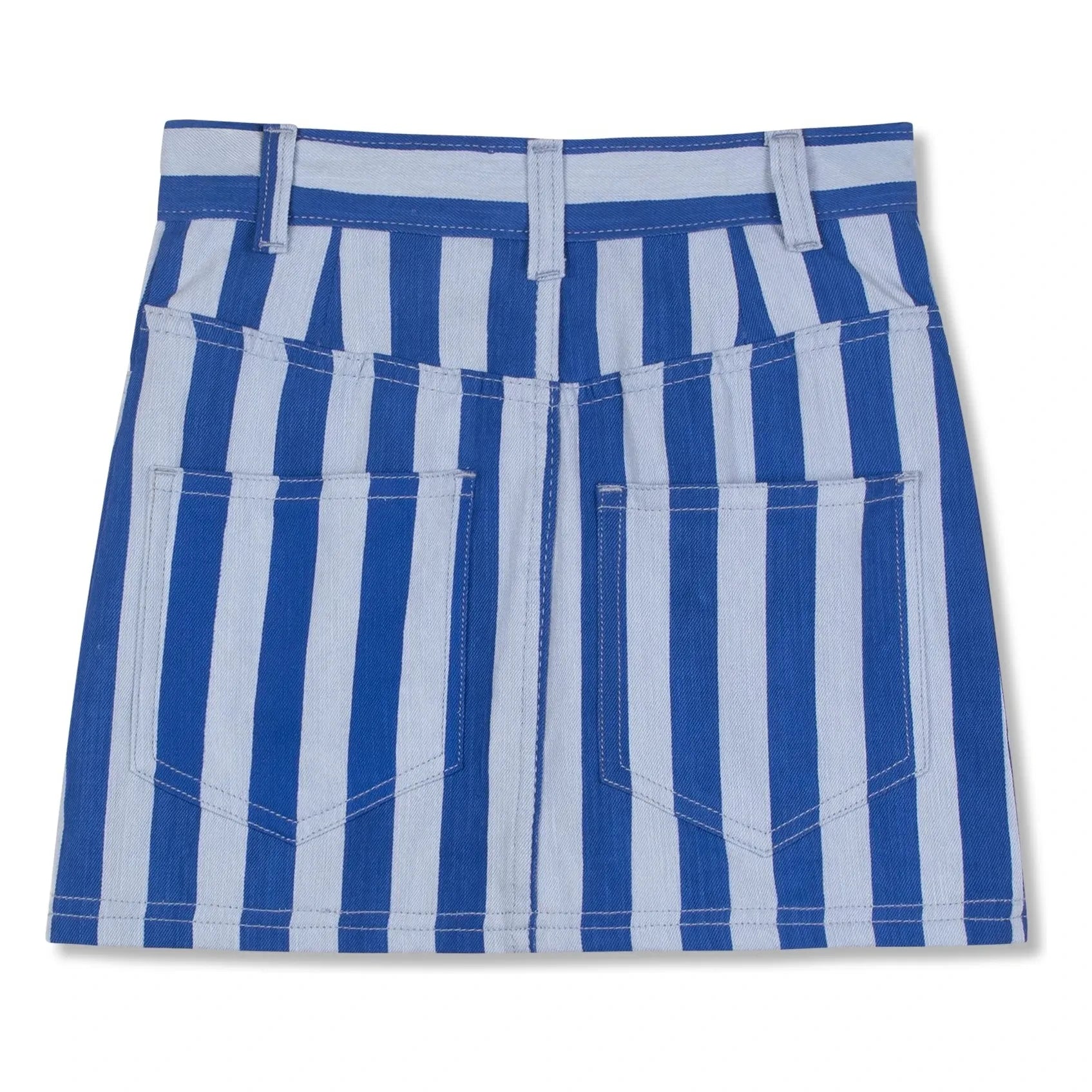 Wynken - Striped skirt | Blue