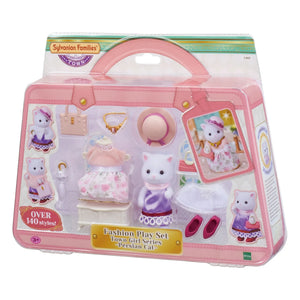 Sylvanian Families - Moda valizi ve büyük kız kardeş Fars Kedisi