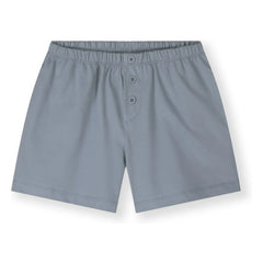 Gray Label - Organic Cotton Button Shorts | Blue Mavi
