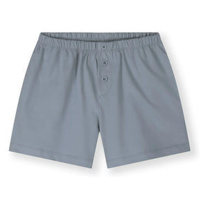 Gray Label - Organic Cotton Button Shorts | Blue Mavi