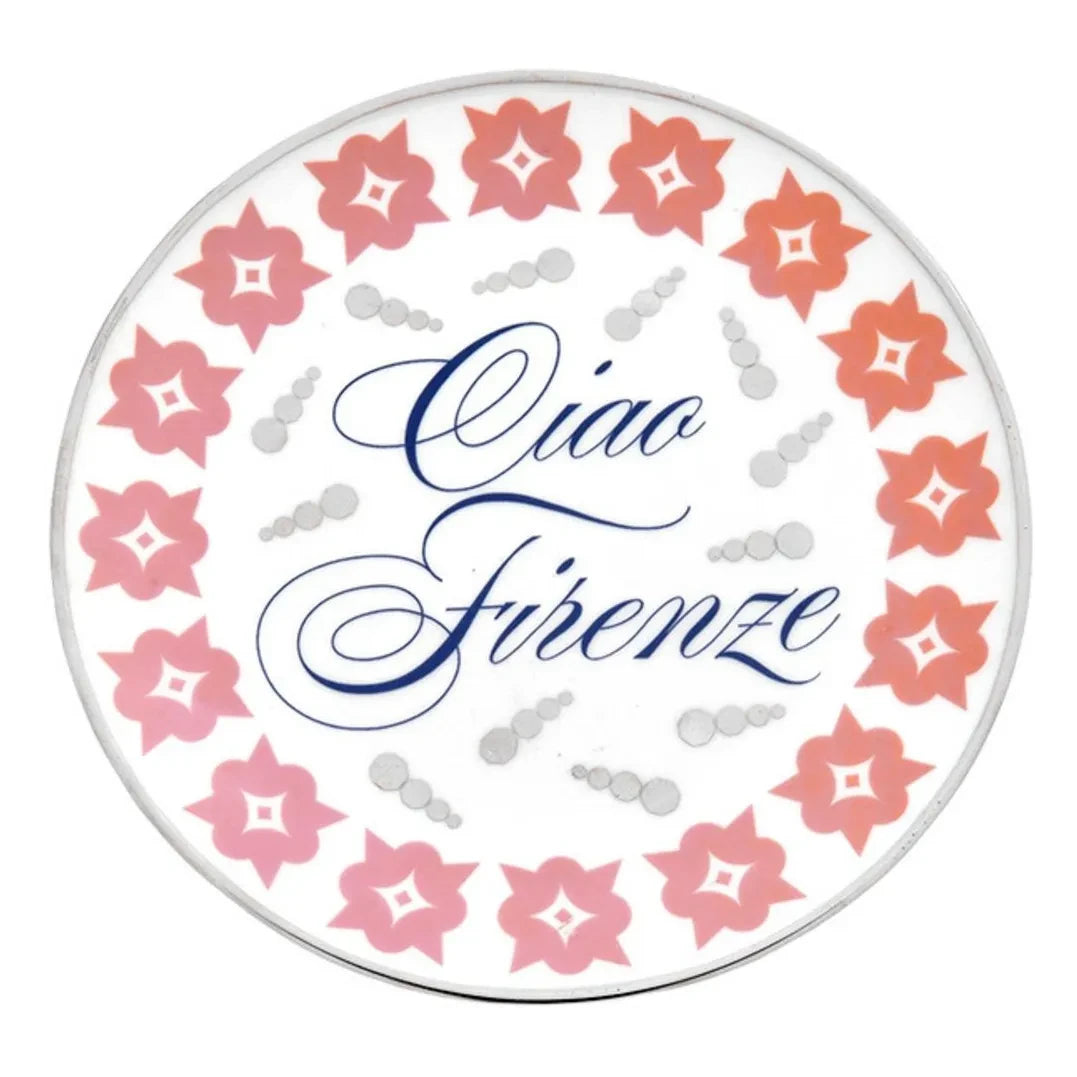 Bitossi - Ciao Firenze tabak | Pembe