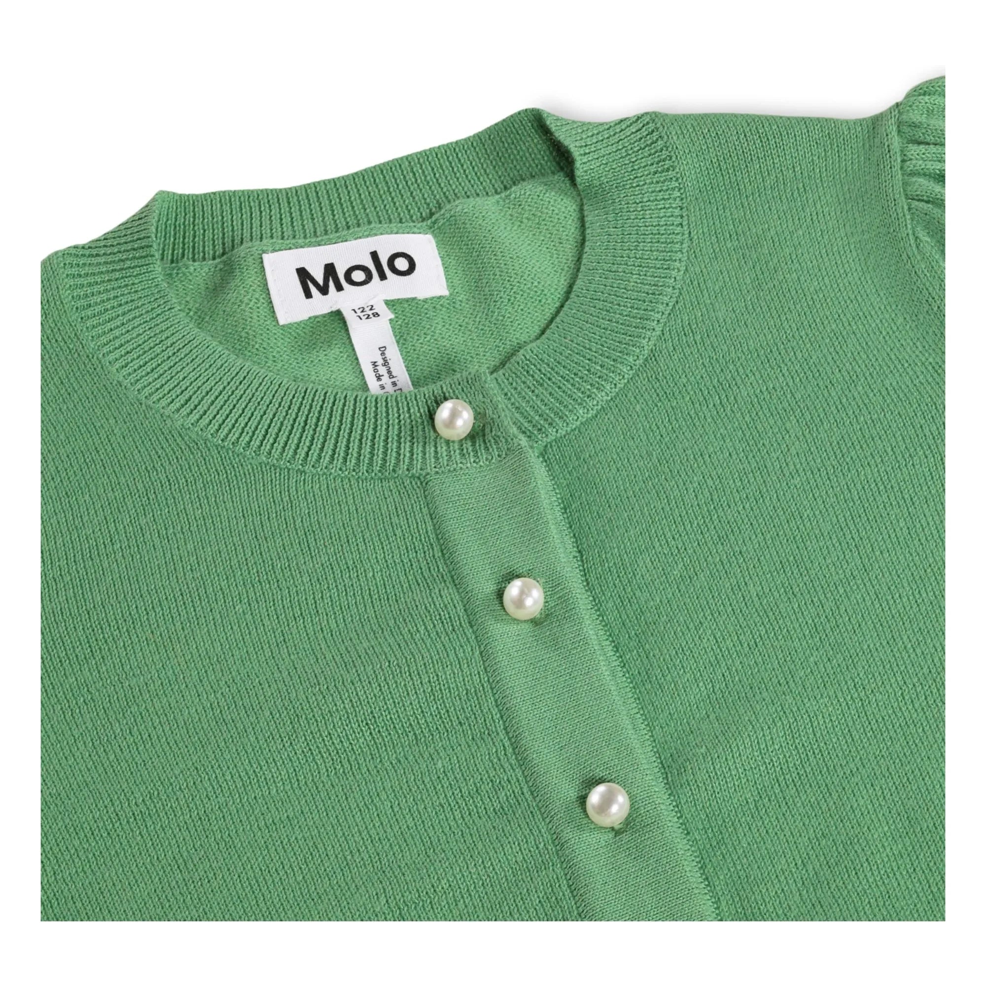Molo - Guinevere Organic Cotton Cardigan | Green