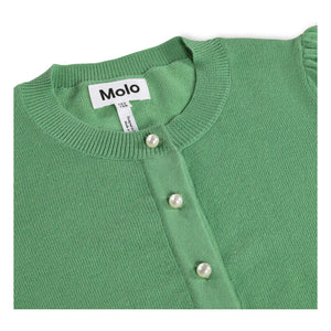 Molo - Guinevere Organic Cotton Cardigan | Green