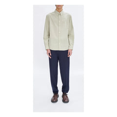 A.P.C. - Edouard Logo Organic Cotton Shirt | Light Green