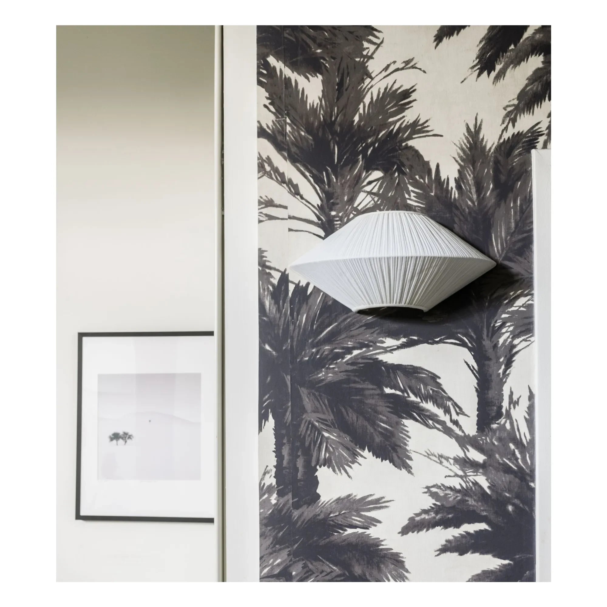 The Socialite Family - Brera Pleated Cotton Half Appliqué | Cream
