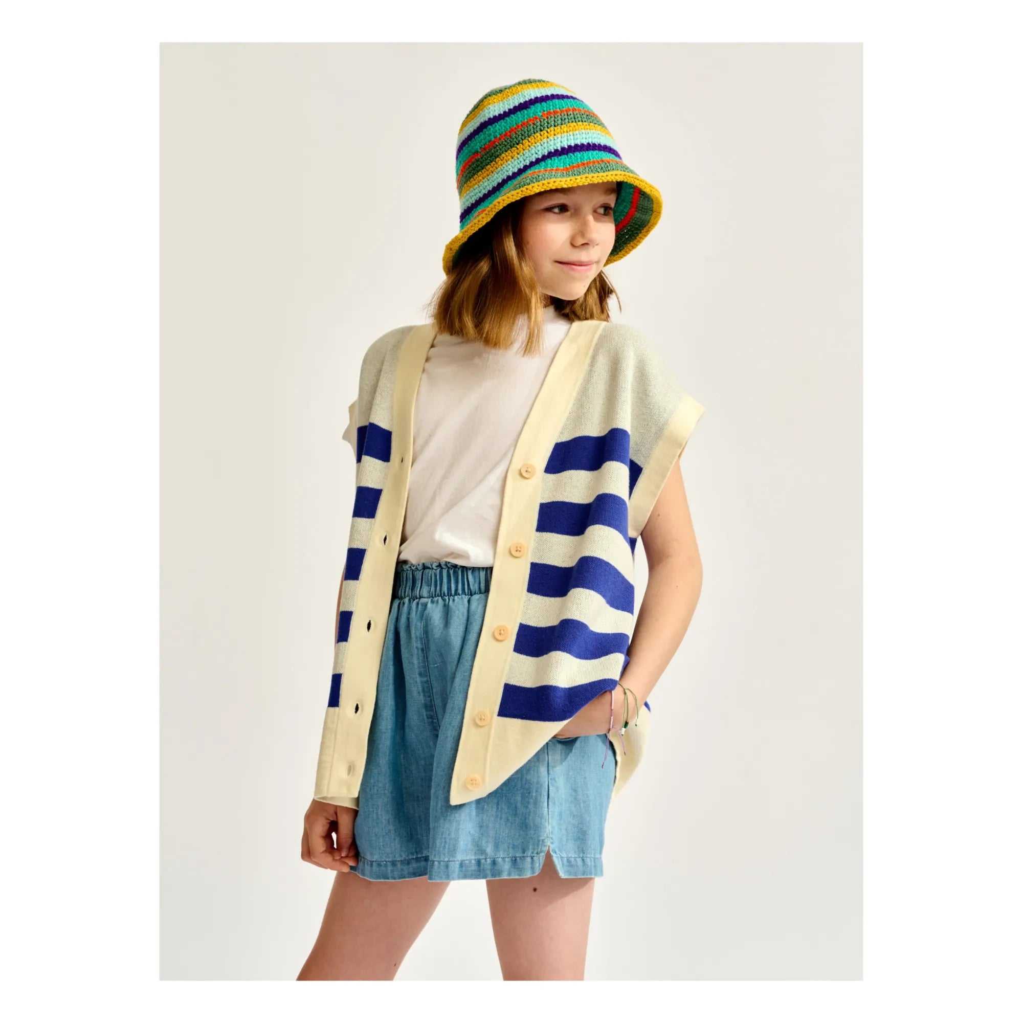 Bellerose - Gemis Sleeveless Vest | White
