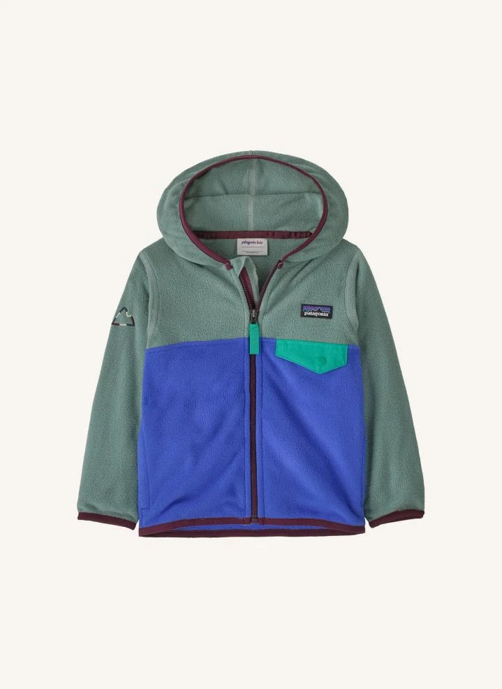 Patagonia - Geri Dönüştürülmüş Liflerden Üretilmiş Baby Micro D Snap-T Polar Ceket | Adaçayı