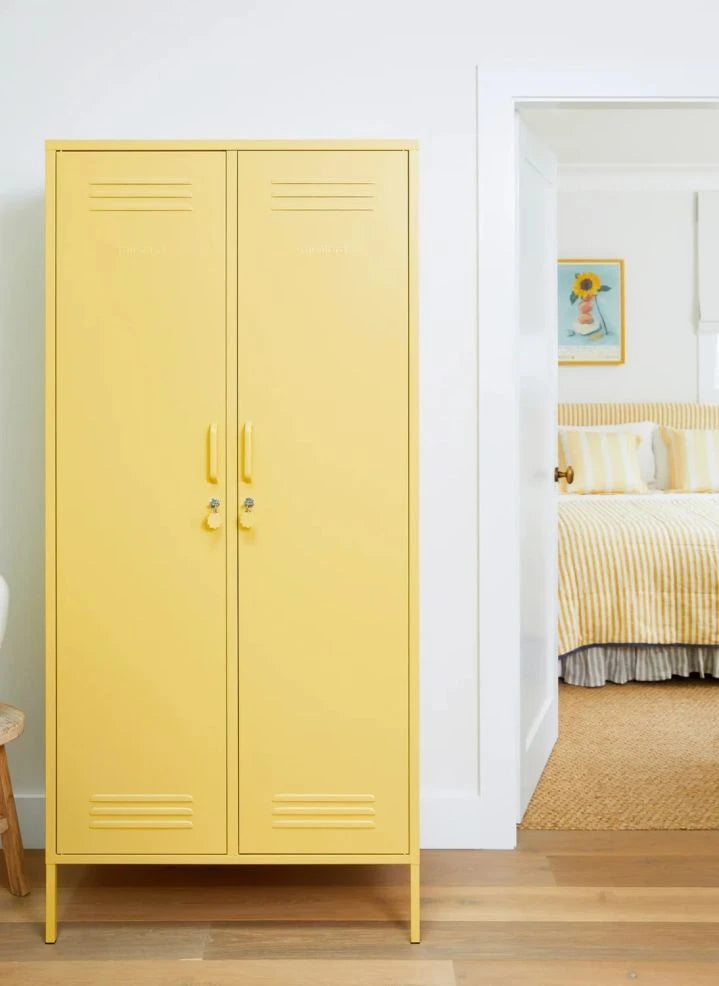 Mustard Made - Twinny Metal Cabinet | Pale Yellow