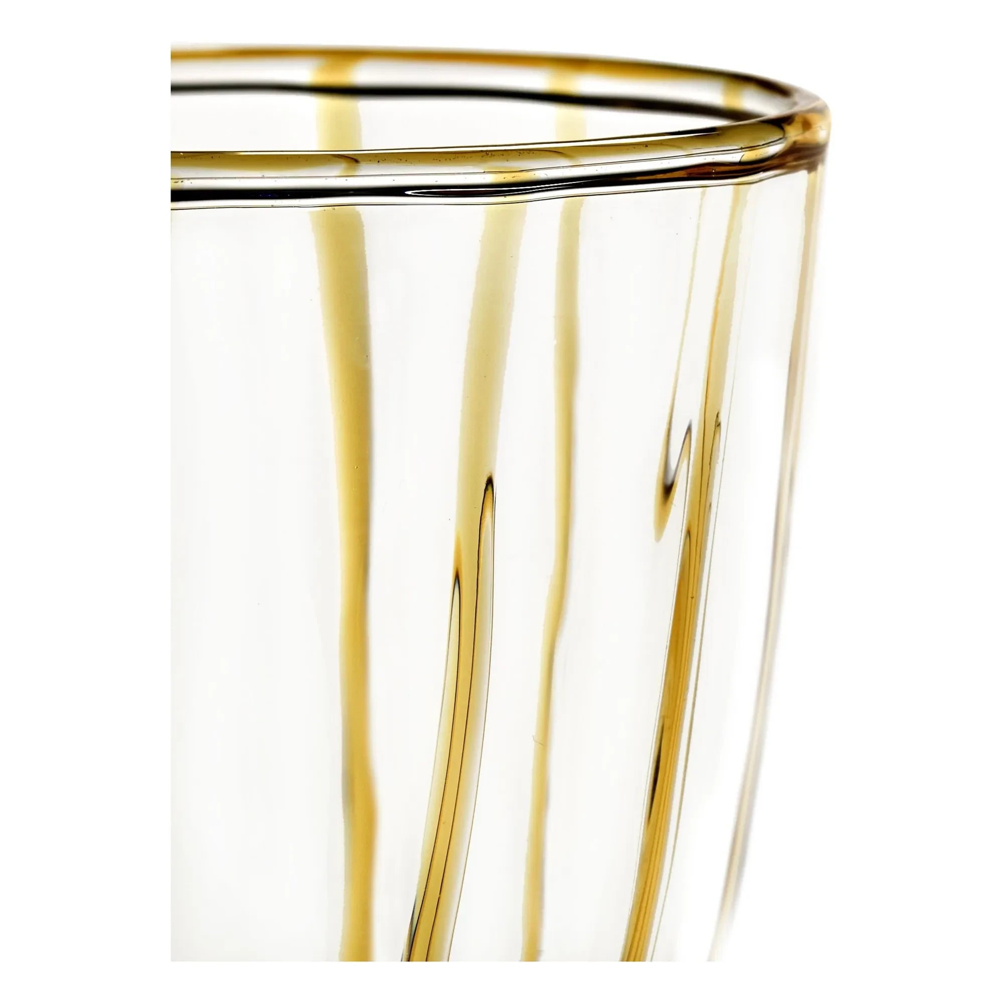 Serax - Gigi Glasses, Waww La Table - Set of 4 | Yellow