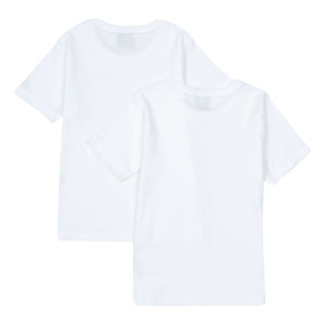Petit Bateau - Pack of 2 Organic Cotton T-Shirts | White