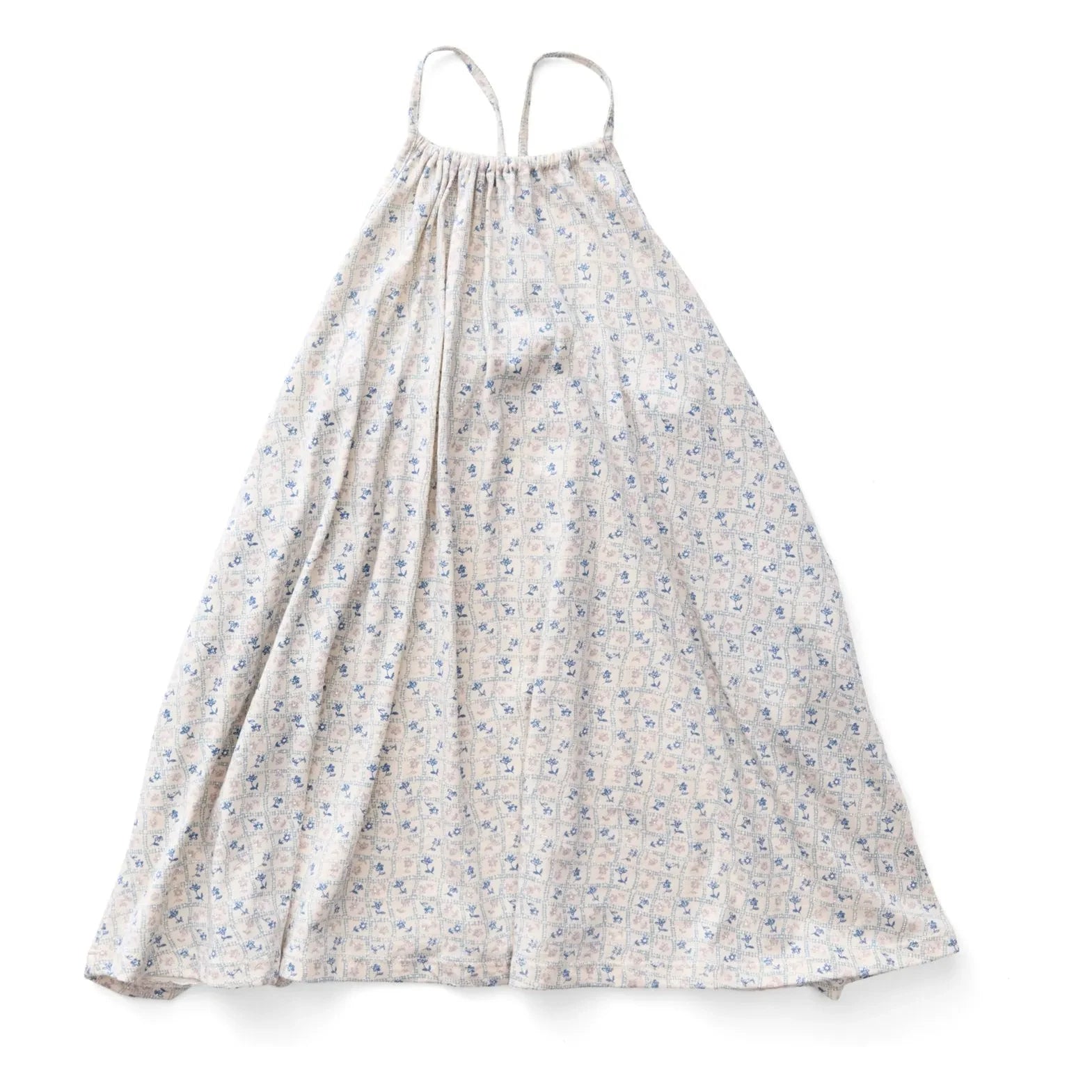 Thrush Plum - Loop Fleurie Organik Pamuk Elbis | Ekru