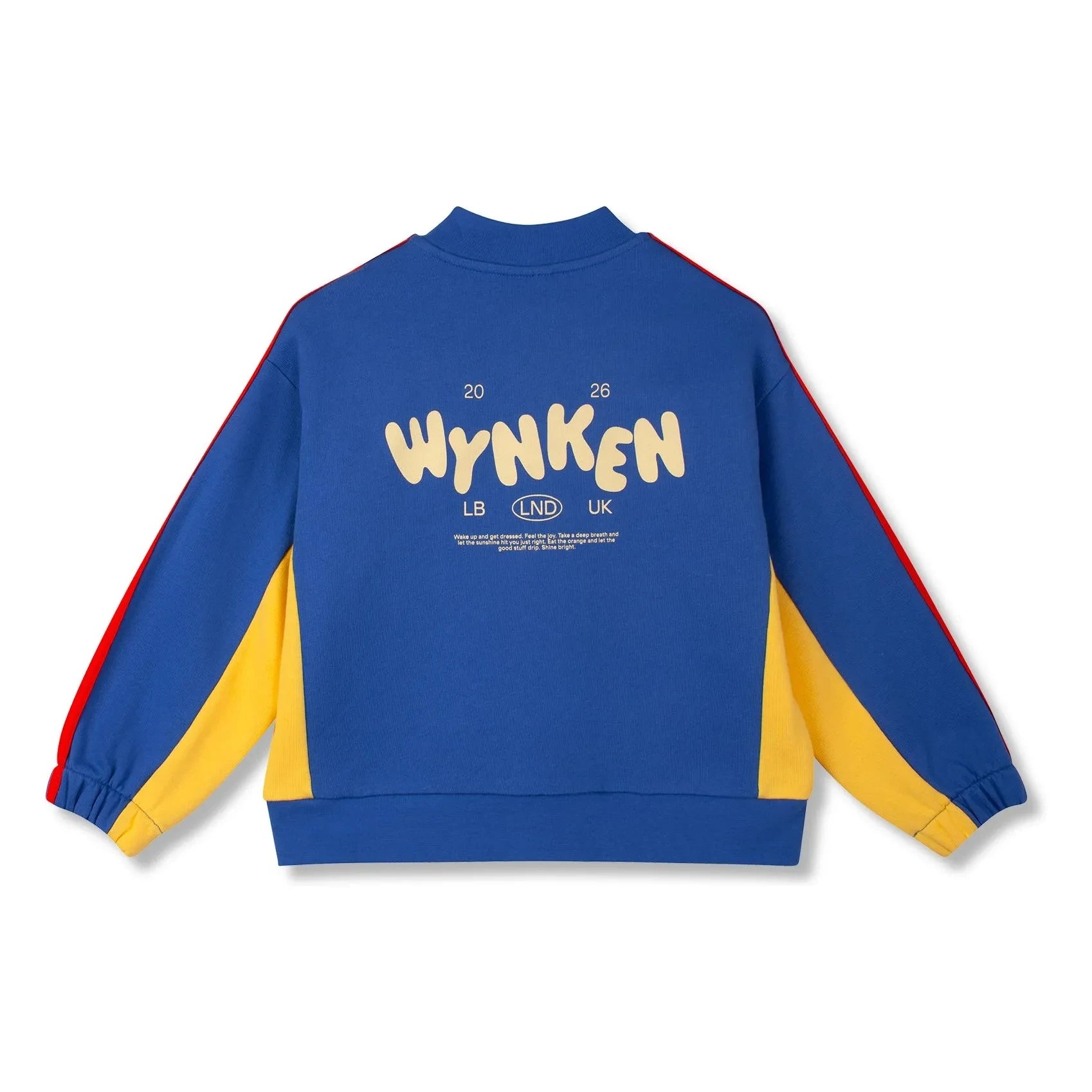 Wynken - Organik Pamuk Kontrast Bomber | Koyu Mavi
