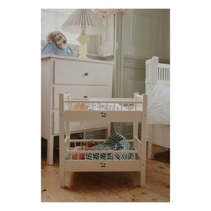 Konges Sløjd - Verona Blues Baby Bed Set | White