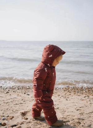 Töastie - Waterproof Riding Jacket Made from Recycled Fibers | Terracotta