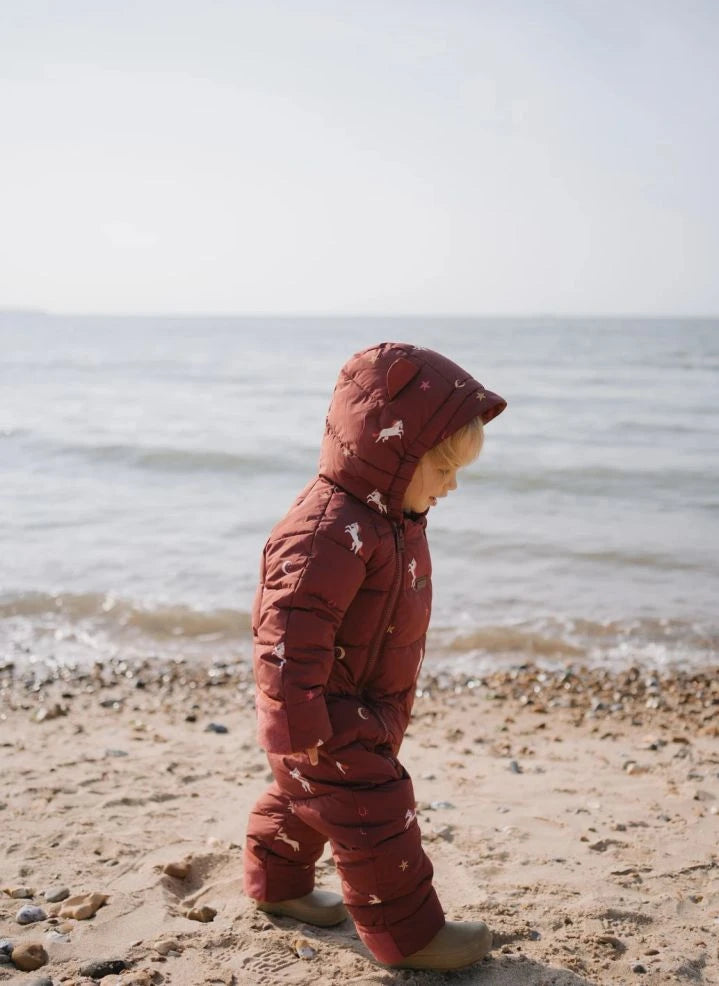 Töastie - Waterproof Riding Jacket Made from Recycled Fibers | Terracotta