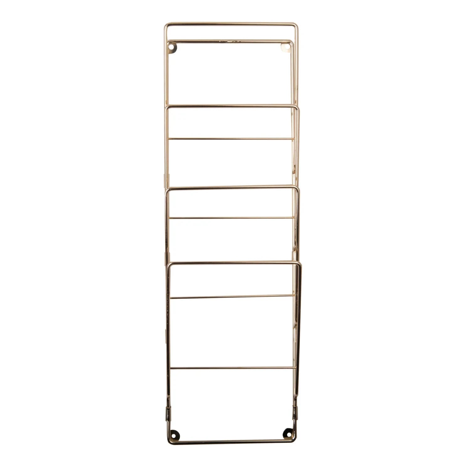 Present Time - Gold-Plated Steel Magazine Holder | Gold