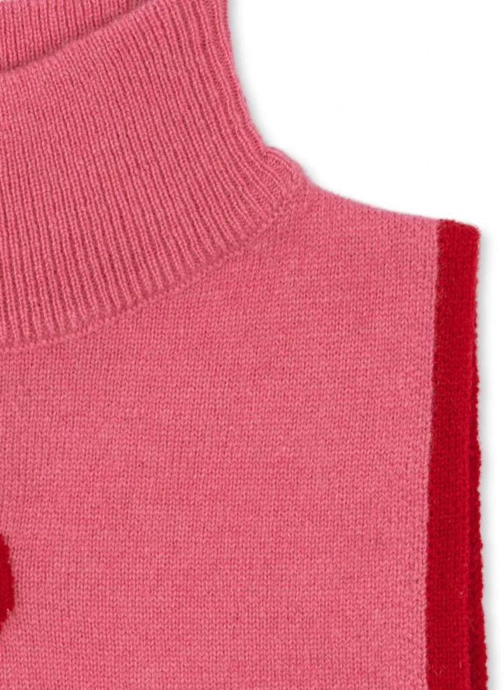 Konges Sløjd - Collette Wool Bib | Pink